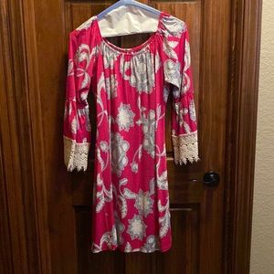 Boutique dress that pairs great with boots